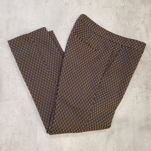 Ann Taylor Devin Fit Textured Ankle Pants Women's Size 4